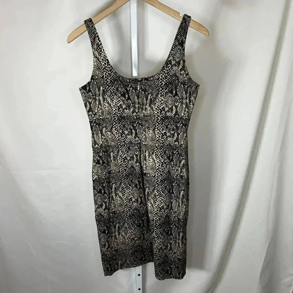 Michael Kors Size 4 Dress Snake Print Mini Tank - Picture 2 of 9